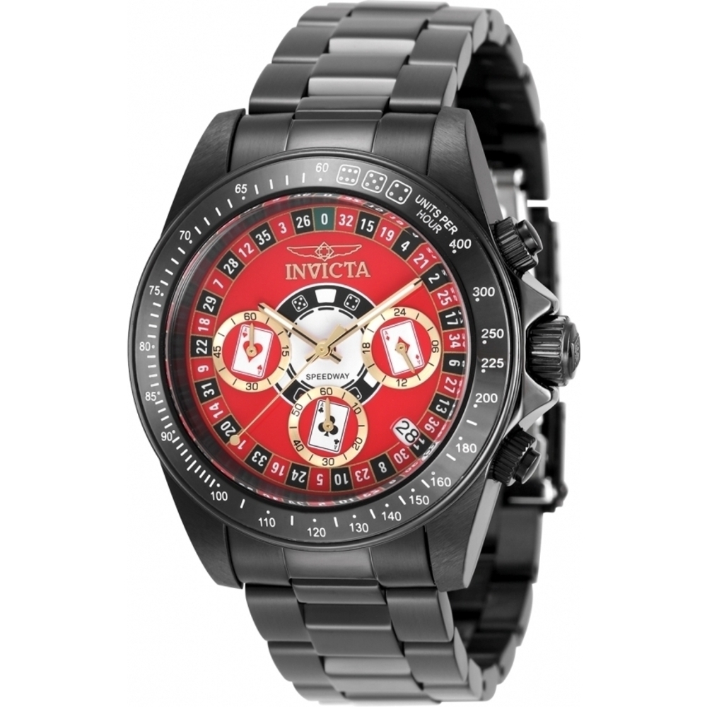 NWT Invicta 50497 Speedway | Quartz | Red | Men's Watch
